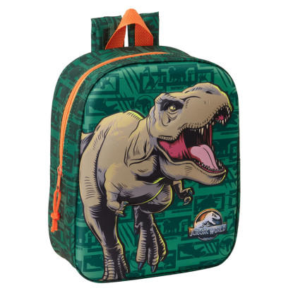 Mochila 27cm 3D JURASSIC
