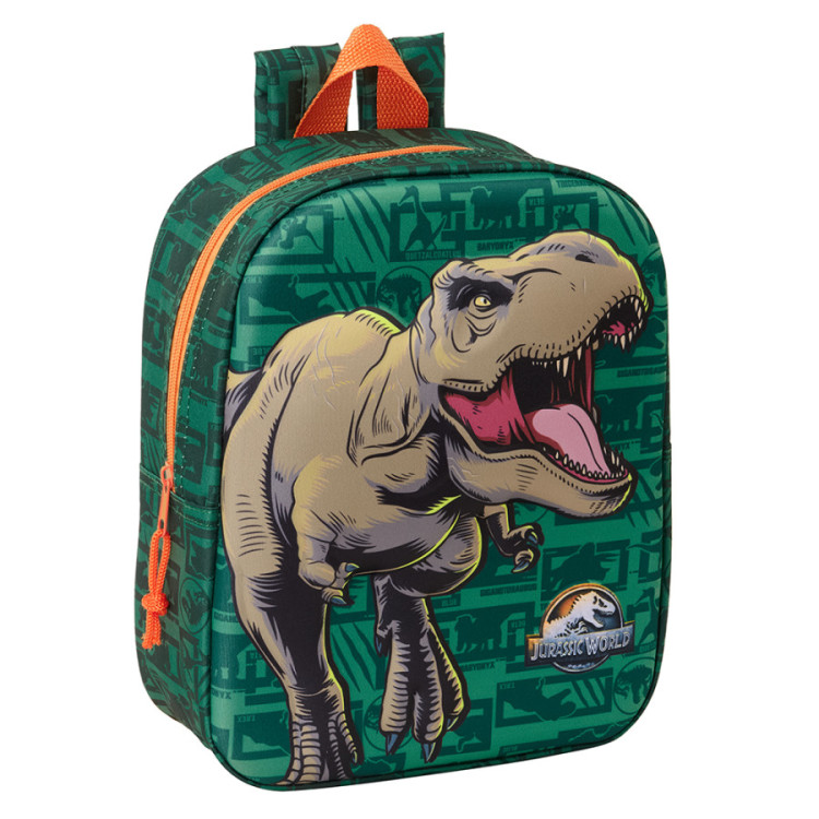 Mochila 27cm 3D JURASSIC