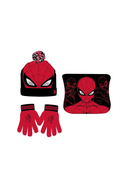 Set gorro guante braga SPIDER
