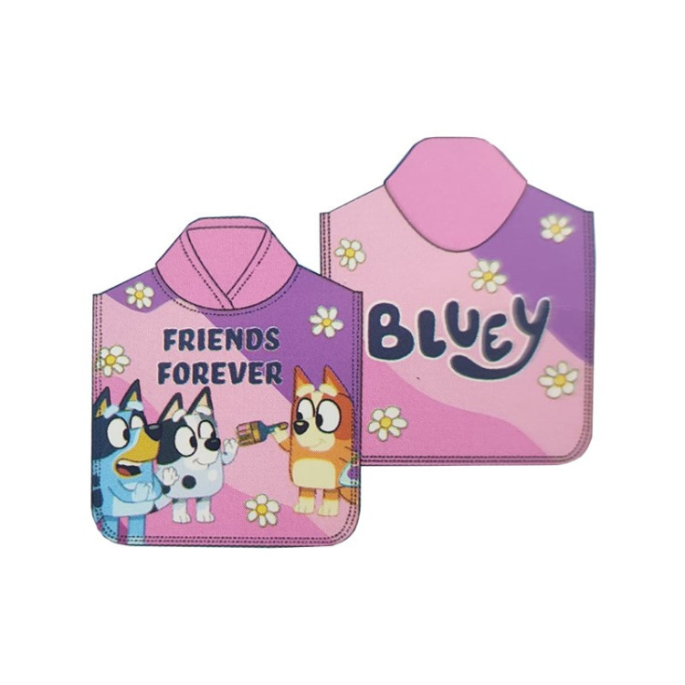 Poncho micro BLUEY