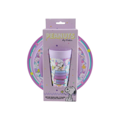 Set vajilla 3pc SNOOPY