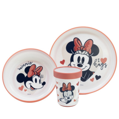 Set 3pc antideslizante MINNIE