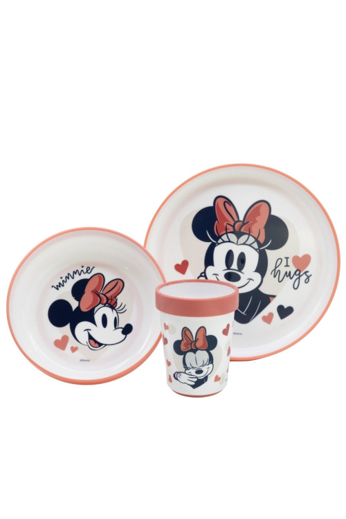 Set 3pc antideslizante MINNIE