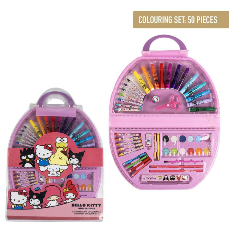 Set colorear HELLO KITTY