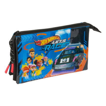 Portatodo triple HOT WHEELS lets race