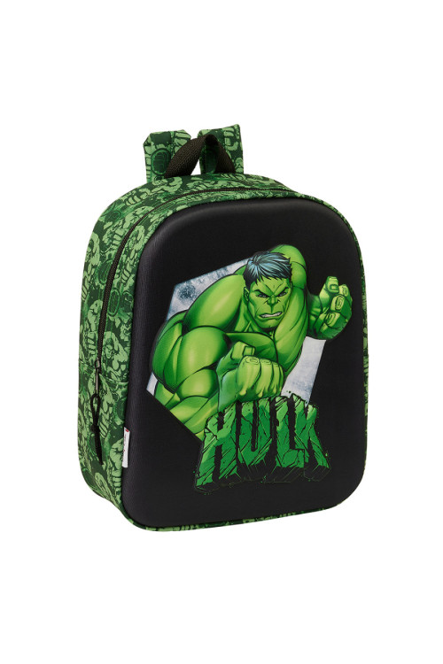 Mochila 27cm 3D HULK