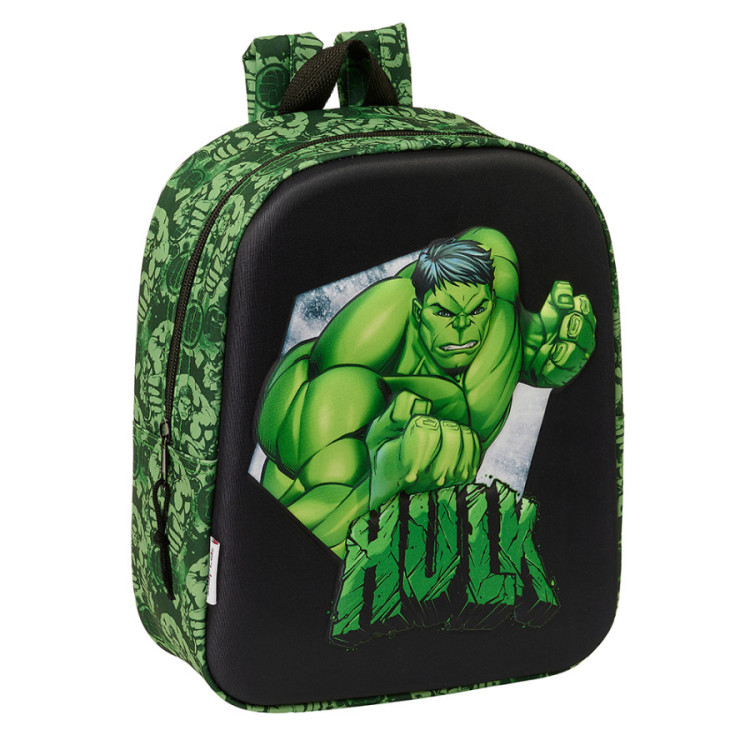 Mochila 27cm 3D HULK