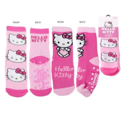 Calcetin antidesliz. HELLO KITTY