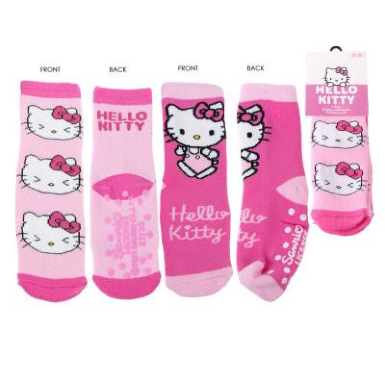 Calcetin antidesliz. HELLO KITTY