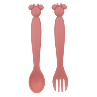 Set 2 cubiertos bebe MINNIE
