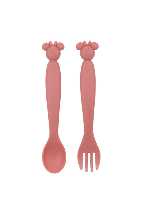 Set 2 cubiertos bebe MINNIE