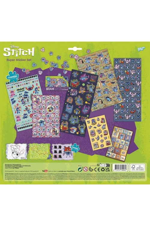 Super set stickers STITCH