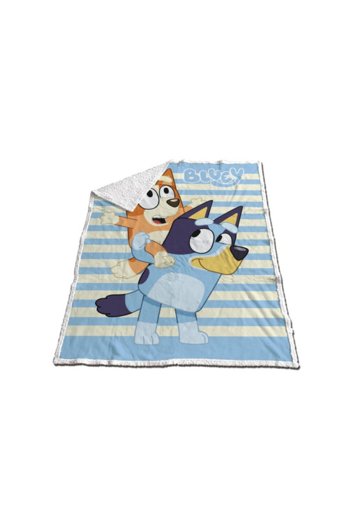 Manta sherpa 120x150 BLUEY