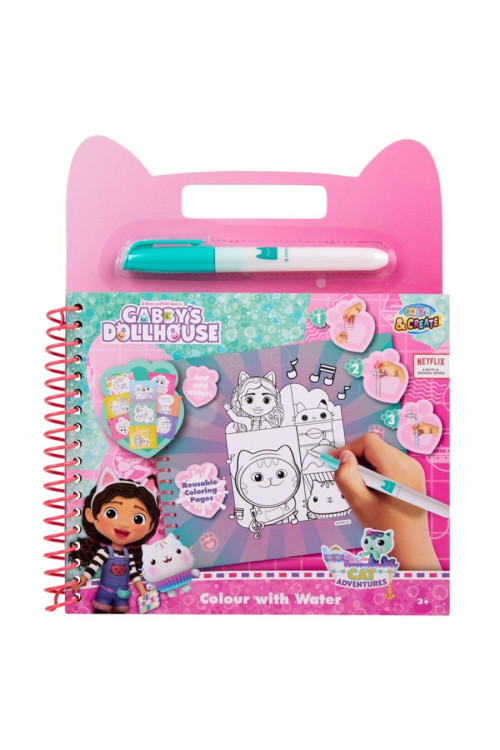 Libro magico pinta con agua GABBYs