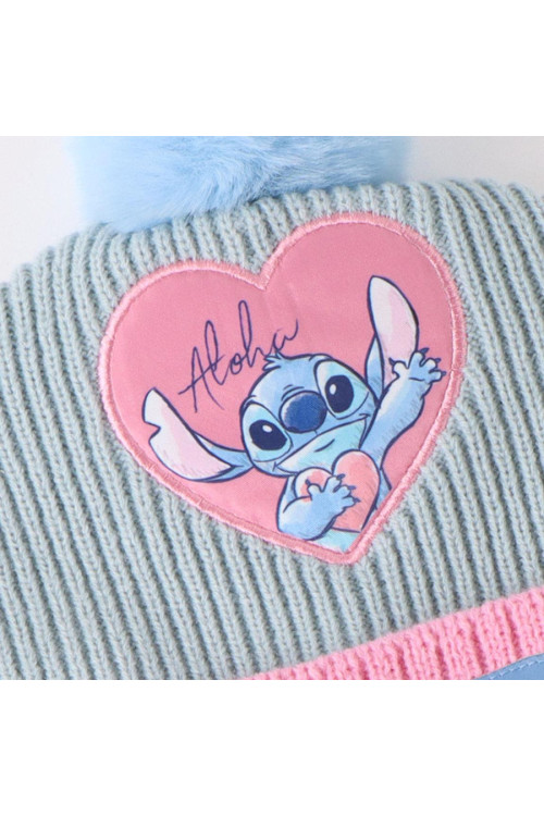 Set gorro guante bufanda STITCH