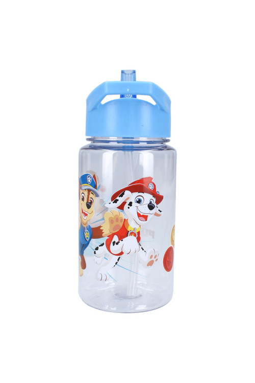 Botella pajita 450ml PAW 