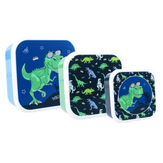 Set 3 tuppers DINO
