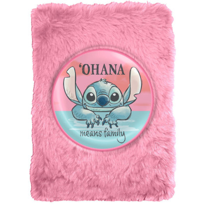 Libreta plush STITCH