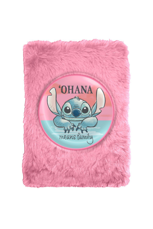 Libreta plush STITCH