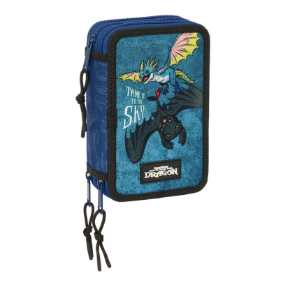 Plumier triple COMO ENTRENAR A TU DRAGON