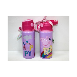Botella 600ml correa PEPPA PIG