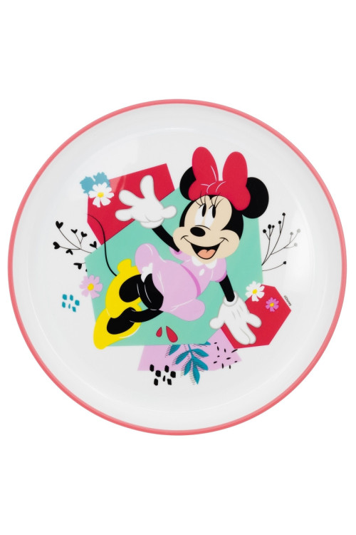 Plato antidesliz. MINNIE flowers