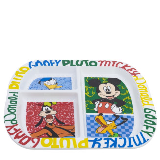 Plato dividido MICKEY