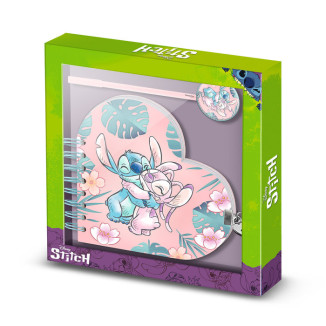 Set diario + boli STITCH