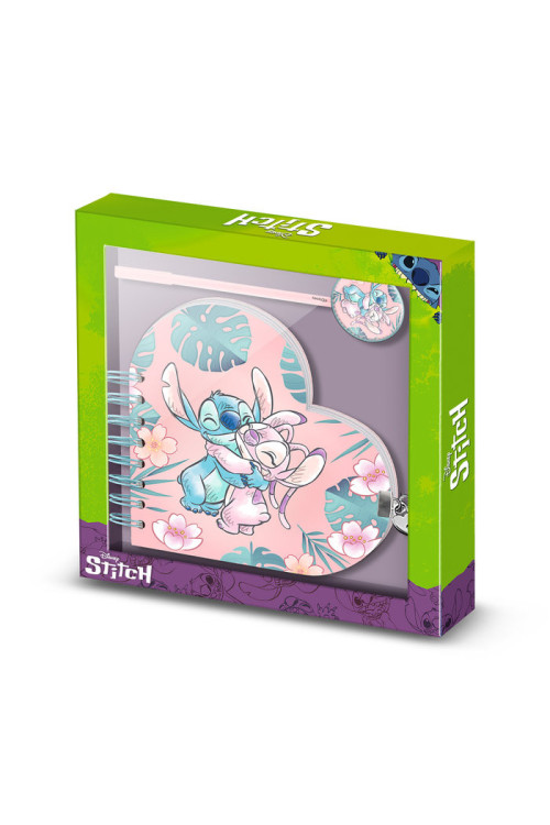 Set diario + boli STITCH