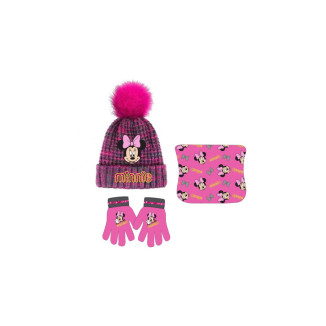 Set gorro guante braga MINNIE f