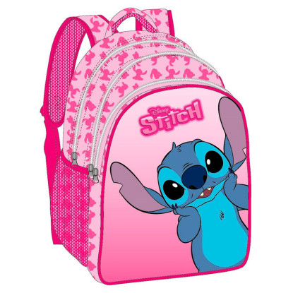 Mochila 42cm STITCH rosa