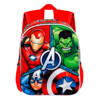 Mochila 31cm 3D AVENGERS