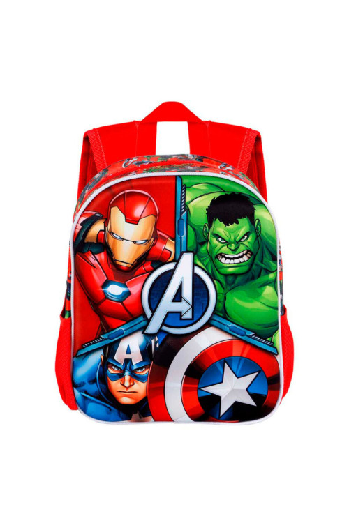 Mochila 31cm 3D AVENGERS