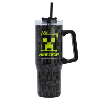 Taza termo XL 940ml MINECRAFT