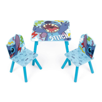 Set mesa + 2 sillas STITCH