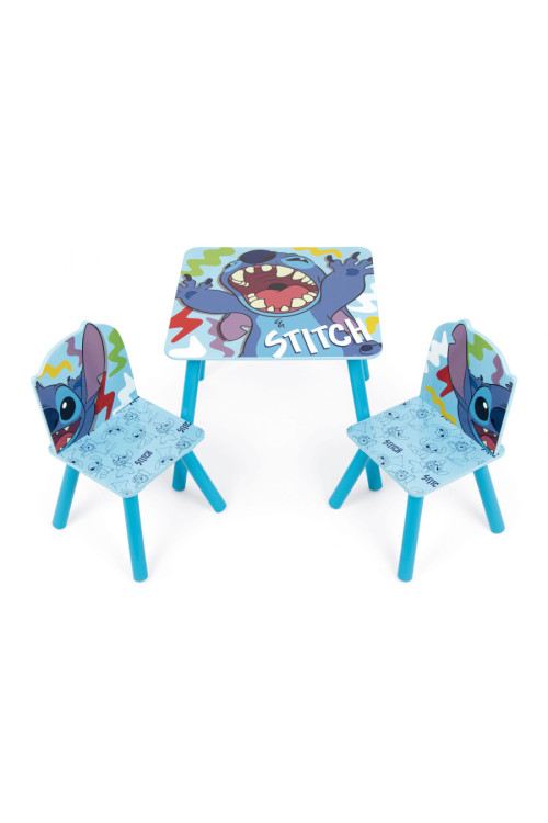 Set mesa + 2 sillas STITCH