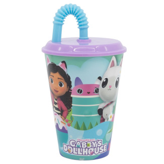 Vaso caña 430ml GABBYs DOLLHOUSE