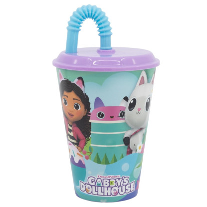 Vaso caña 430ml GABBYs DOLLHOUSE