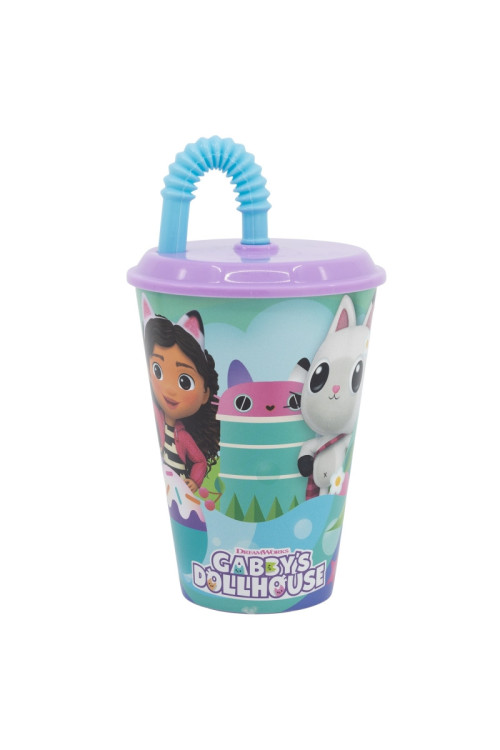 Vaso caña 430ml GABBYs DOLLHOUSE