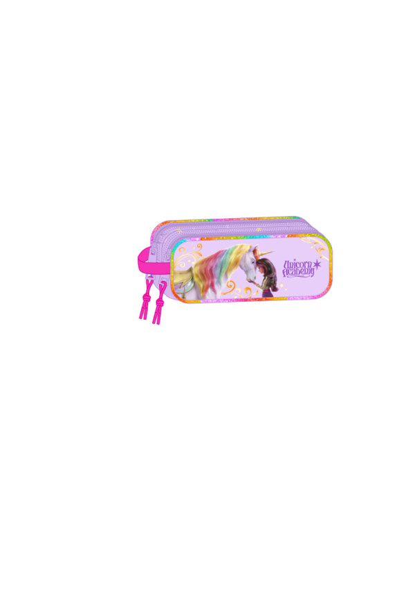 Portatodo doble UNICORN ACADEMY