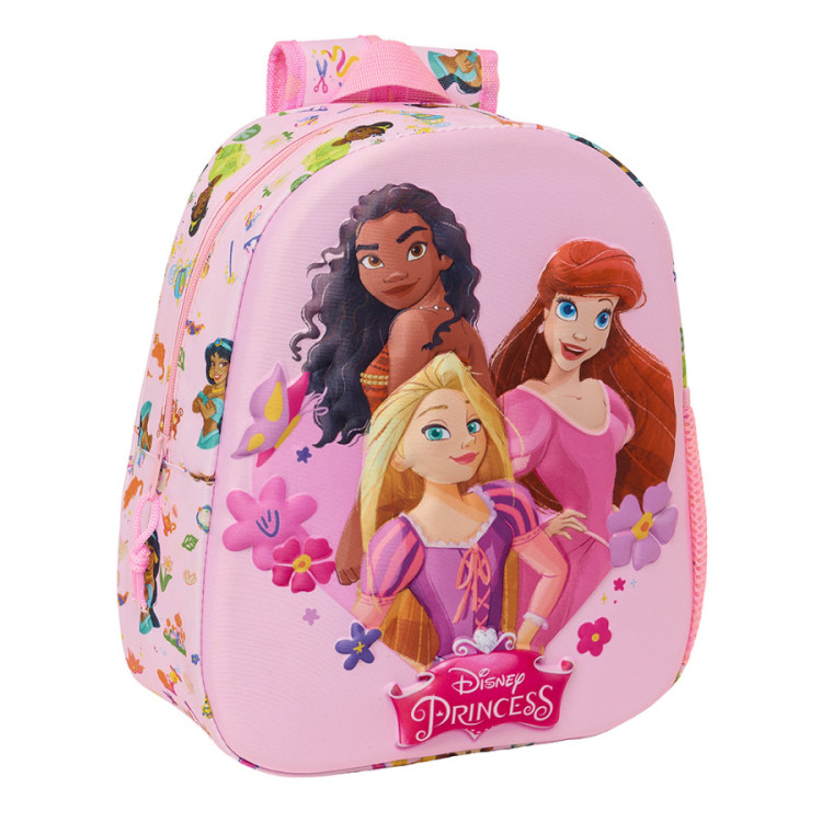 Mochila 3D 33cm PRINCESAS 