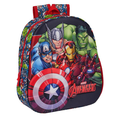 Mochila 3D 33cm AVENGERS