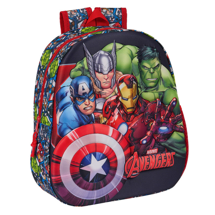 Mochila 3D 33cm AVENGERS