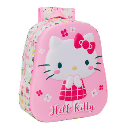 Mochila 3D 33cm HELLO KITTY 