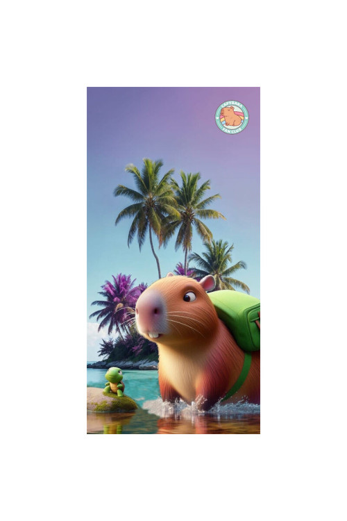 	Toalla micro CAPIBARA