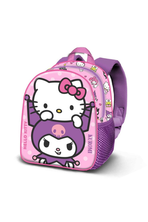 Mochila 31cm 3D HELLO KITTY