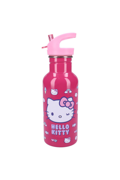 Botella 500ml aluminio HELLO KITTY