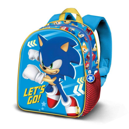 Mochila 31cm 3D SONIC
