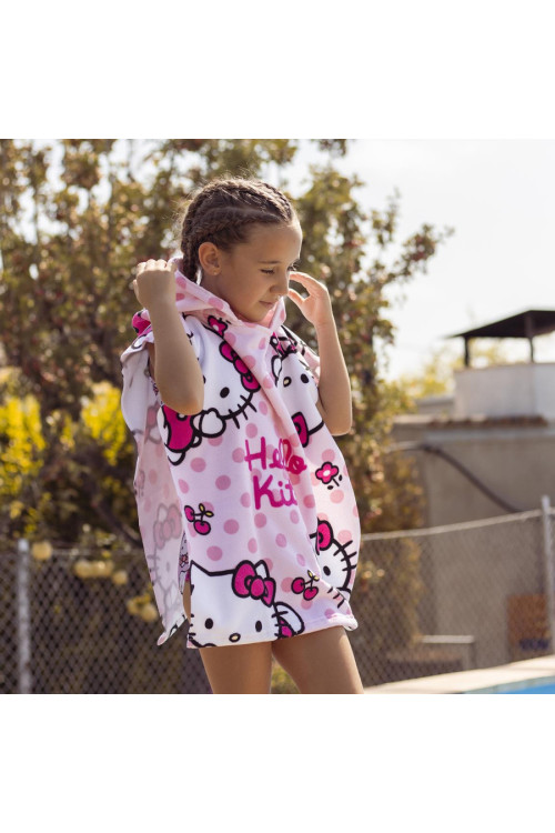Poncho micro HELLO KITTY