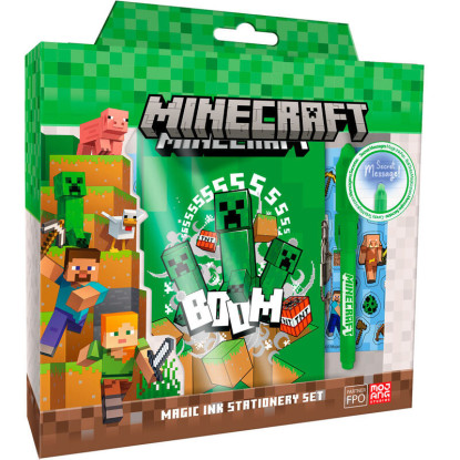 Diario secreto + boli magico MINECRAFT